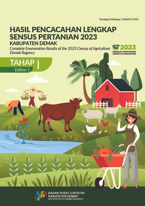 Complete Enumeration Results of the 2023 Census of Agriculture - Edition 1 Demak Regency